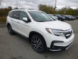 White Diamond Pearl Honda Pilot in 2019