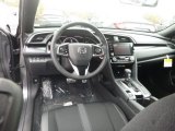 2019 Honda Civic Sport Sedan Black Interior