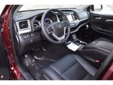 2019 Toyota Highlander Limited AWD Black Interior