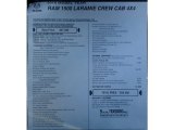 2018 Ram 1500 Laramie Crew Cab 4x4 Window Sticker