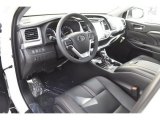 2019 Toyota Highlander SE AWD Black Interior