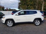 White Jeep Compass in 2019