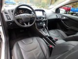 2018 Ford Focus Titanium Hatch Charcoal Black Interior