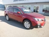 2019 Crimson Red Pearl Subaru Outback 2.5i Premium #130178868