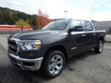 2019 Granite Crystal Metallic Ram 1500 Big Horn Crew Cab 4x4 #130178807