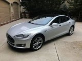 2013 Tesla Model S  Front 3/4 View