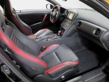 2015 Nissan GT-R Black Edition Front Seat