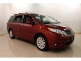 2016 Salsa Red Pearl Toyota Sienna XLE Premium AWD #130203242