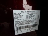 2019 Edge Color Code for Burgundy Velvet - Color Code: R3