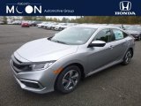 2019 Lunar Silver Metallic Honda Civic LX Sedan #130224864