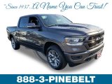 2019 Granite Crystal Metallic Ram 1500 Laramie Crew Cab 4x4 #130224758