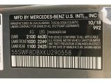 2019 C Color Code for Selenite Grey Metallic - Color Code: 992