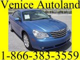 2008 Marathon Blue Pearl Chrysler Sebring Limited Hardtop Convertible #12995790