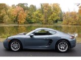 2018 Porsche 718 Cayman Graphite Blue Metallic