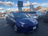 2017 Blue Crush Metallic Toyota Prius Three #130270059