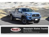 2019 Cavalry Blue Toyota Tacoma TRD Off-Road Double Cab 4x4 #130280931