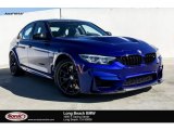 2018 San Marino Blue Metallic BMW M3 Sedan #130302710