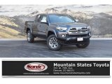 2019 Magnetic Gray Metallic Toyota Tacoma Limited Double Cab 4x4 #130302604