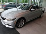 2019 BMW 4 Series 430i xDrive Convertible Front 3/4 View