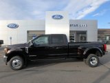 2019 Magma Red Ford F350 Super Duty Lariat Crew Cab 4x4 #130321354