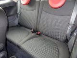 2018 Fiat 500 Pop Cabrio Rear Seat