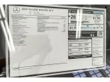 2019 Mercedes-Benz GLA 250 4Matic Window Sticker