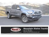 2017 Magnetic Gray Metallic Toyota Tacoma Limited Double Cab 4x4 #130368613