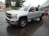 2019 Silver Ice Metallic Chevrolet Silverado 2500HD LT Crew Cab 4WD #130368632