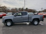 Satin Steel Metallic Chevrolet Colorado in 2019
