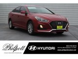 2019 Scarlet Red Hyundai Sonata SE #130390595
