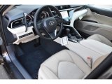 2019 Toyota Camry Hybrid LE Macadamia Interior