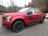 Ruby Red Ford F150 in 2019