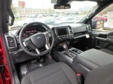 2019 Ford F150 XLT Sport SuperCrew 4x4 Sport Black/Red Interior