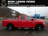 Bright Red Ram 1500 in 2017