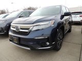 2019 Obsidian Blue Pearl Honda Pilot Touring AWD #130431184