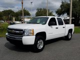 2011 Summit White Chevrolet Silverado 1500 LS Crew Cab #130431207