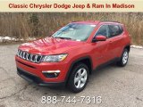 2019 Red-Line Pearl Jeep Compass Latitude 4x4 #130431160