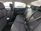 2019 Honda Civic LX Sedan Rear Seat