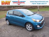 2019 Caribbean Blue Metallic Chevrolet Spark LS #130431016