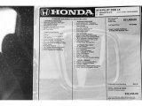 2019 Honda Pilot LX Window Sticker