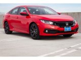 2019 Rallye Red Honda Civic Sport Sedan #130447705