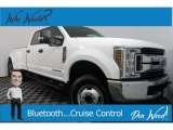 2018 Oxford White Ford F350 Super Duty XLT Crew Cab 4x4 #130462440