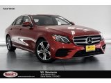 2019 designo Cardinal Red Metallic Mercedes-Benz E 300 Sedan #130462339