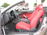 2009 Infiniti G 37 Premier Edition Convertible Monaco Red Interior