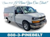 2018 Summit White Chevrolet Express Cutaway 3500 Work Van #130462271