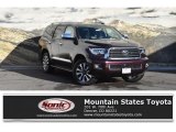 2019 Sizzling Crimson Mica Toyota Sequoia Limited 4x4 #130483055