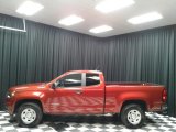 2016 Red Rock Metallic Chevrolet Colorado WT Extended Cab #130483025