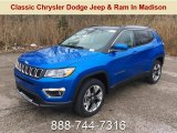 2019 Laser Blue Pearl Jeep Compass Limited 4x4 #130483469