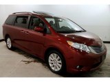 2015 Salsa Red Pearl Toyota Sienna XLE AWD #130483459