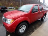 2018 Nissan Frontier Lava Red